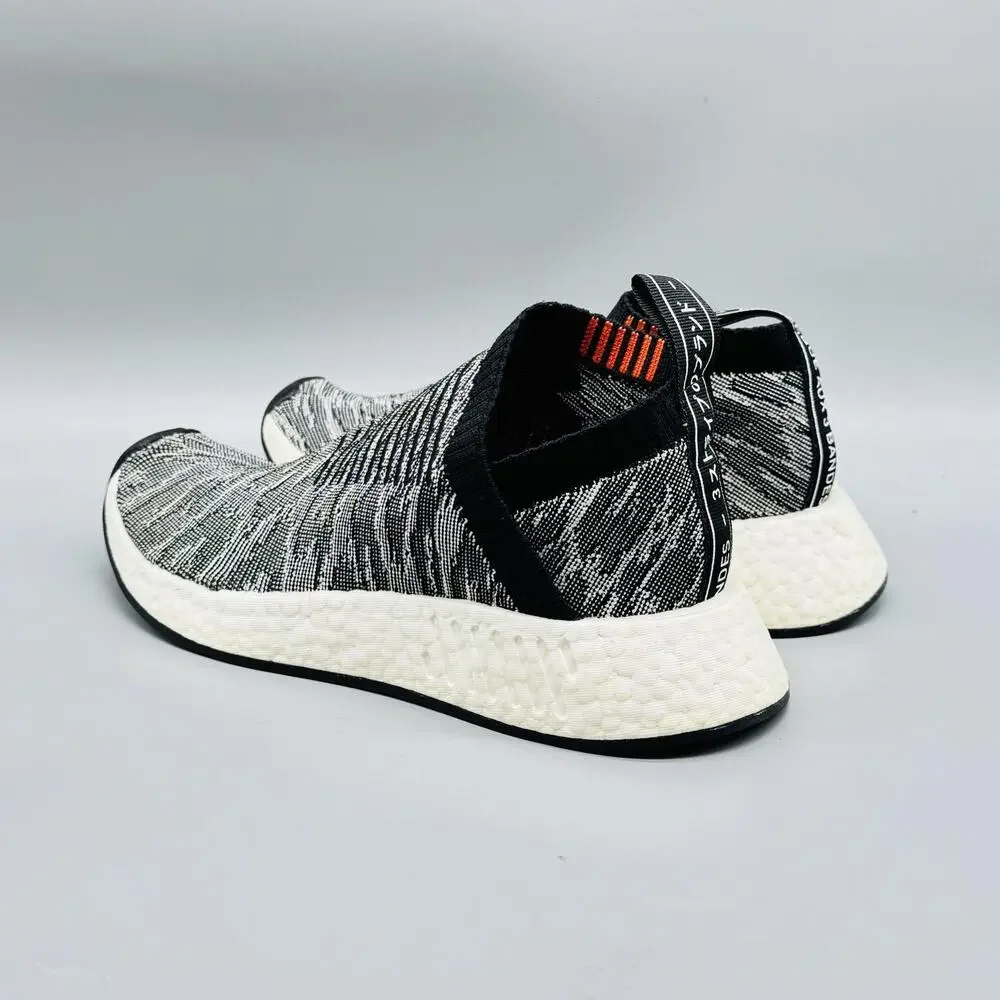 Adidas Shoes Mens 5 Black White NMD CS2 Camo Glitch Running Athletic Sneakers